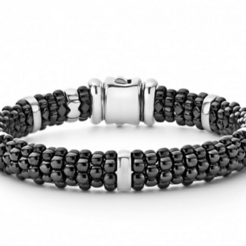 Lagos Black Caviar Bracelet  sz small (6.5)